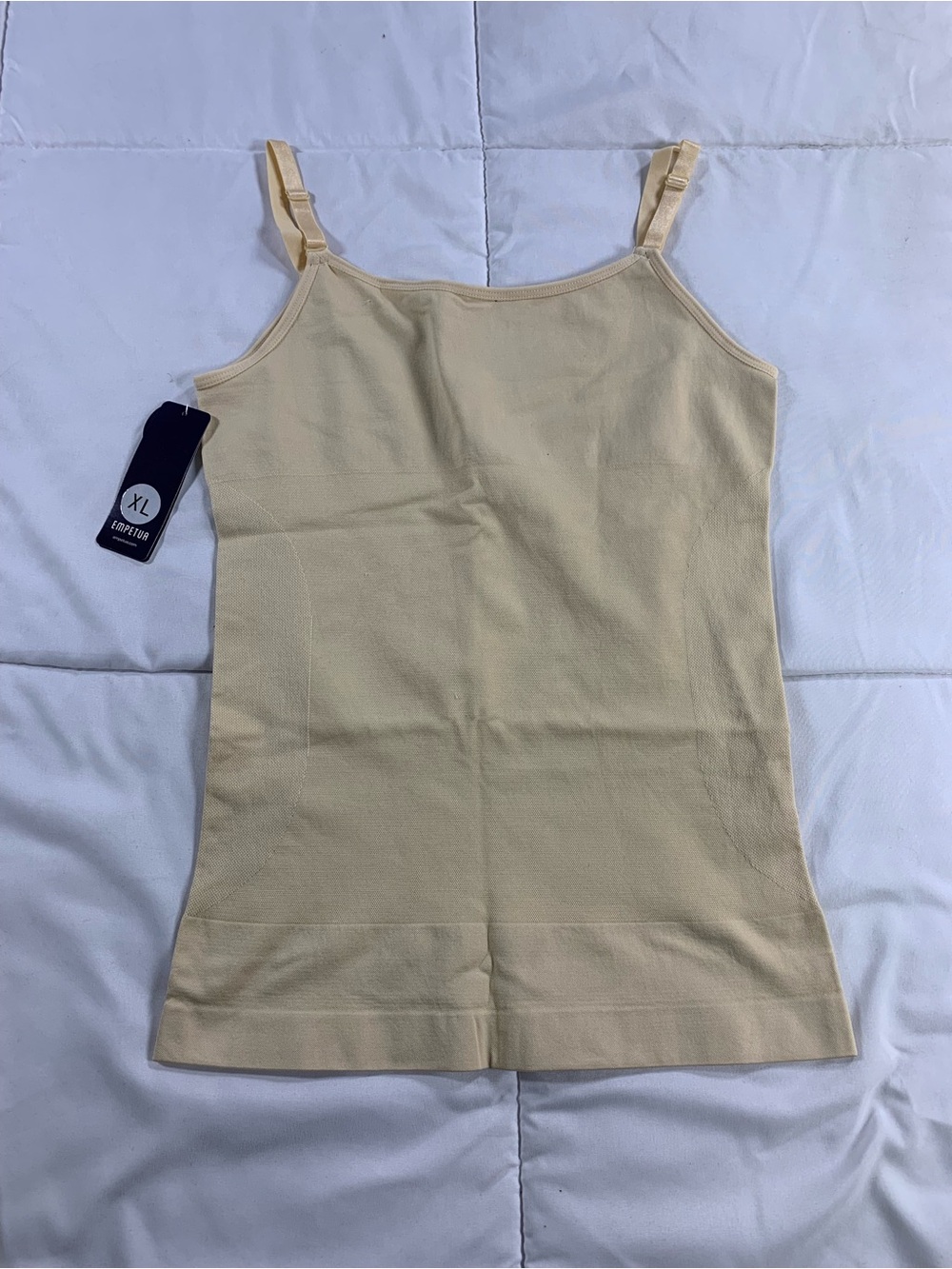 New EMPETUR Scoop Neck Cami tank top size XL